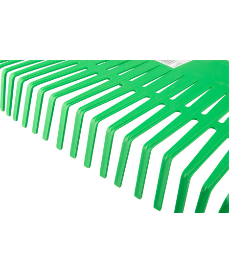 Grabie do liści, głowica z tworzywa 25 zębów, trzonek drewniany