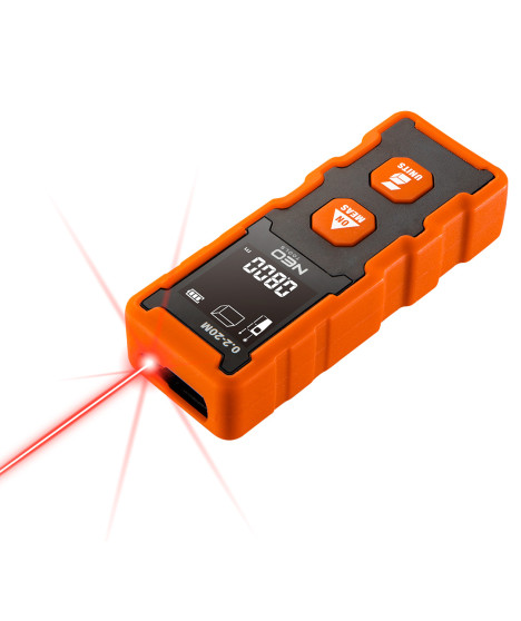 Dalmierz laserowy, zasięg 20 m