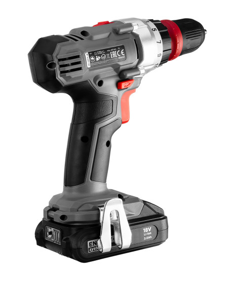 Wiertarko-wkrętarka akumulatorowa Energy+ 18V, Li-Ion, zdejmowany uchwyt 10 mm, bez akumulatora