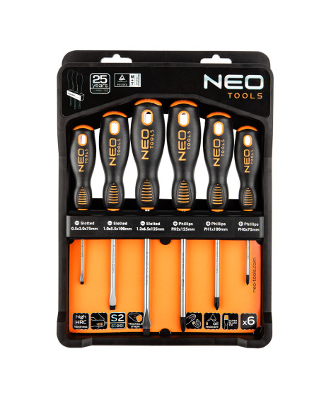 Zestaw wkrętaków, 6 szt.