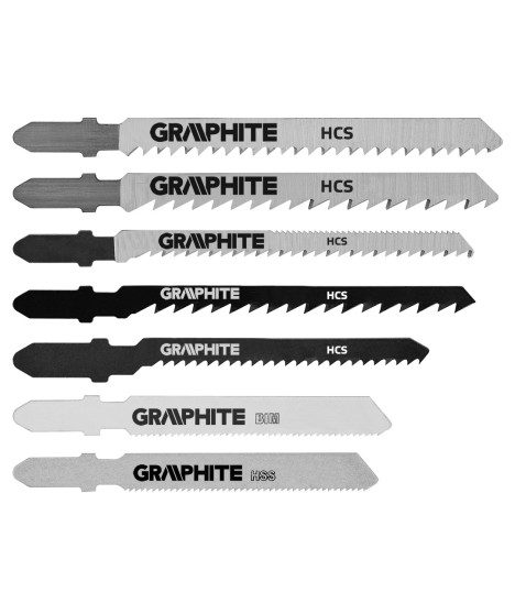 Brzeszczoty do wyrzynarki, uchwyt typu T, 10 szt.