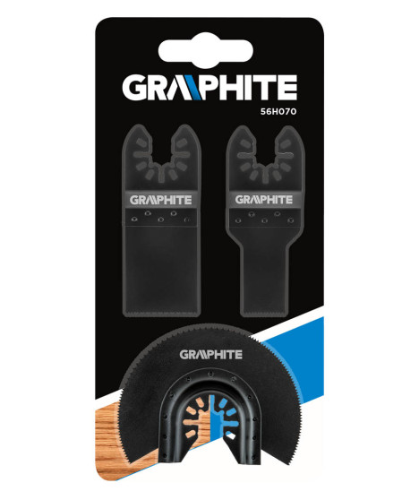 Zestaw brzeszczotów do drewna, 3 szt.