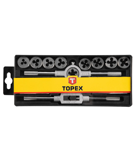 Narzynki i gwintowniki M3-M12, zestaw 20 szt.