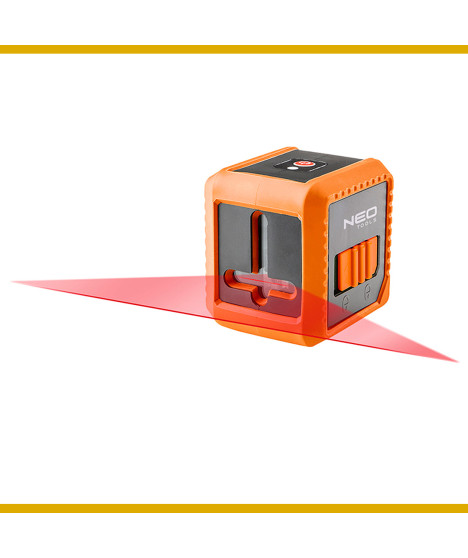 Laser krzyżowy 10 m, z etui i uchwytem magnetycznym