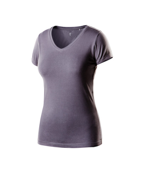 T-shirt damski ciemnoszary, rozmiar XXL