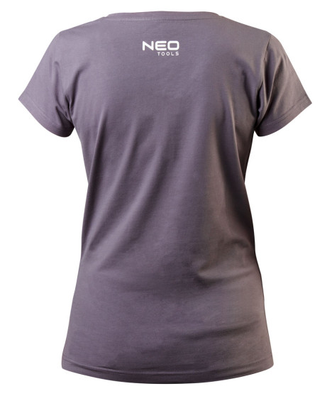 T-shirt damski ciemnoszary, rozmiar XXL