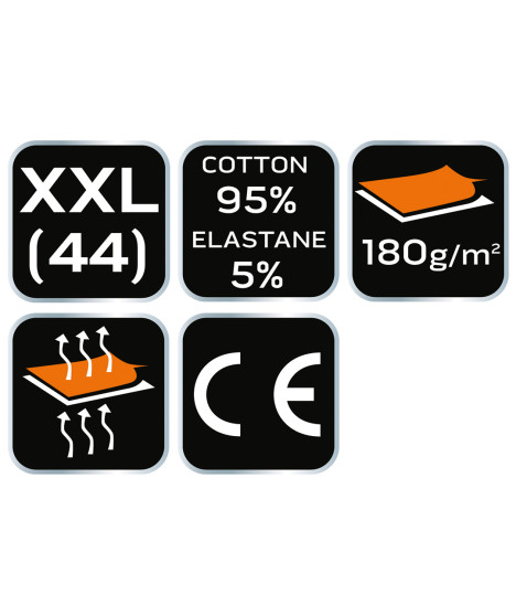 T-shirt damski ciemnoszary, rozmiar XXL