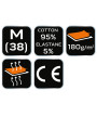 T-shirt damski bordowy, rozmiar M