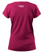 T-shirt damski bordowy, rozmiar XXL