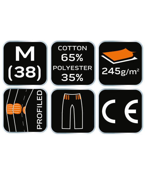 Spodnie robocze damskie, rozmiar M