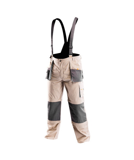 Spodnie robocze na szelkach 6w1, rozmiar XXL/58