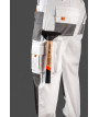Spodnie robocze, białe, rozmiar M/50