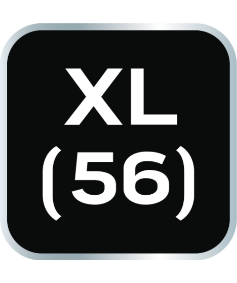 Spodnie robocze na szelkach, białe, HD, rozmiar XL/56