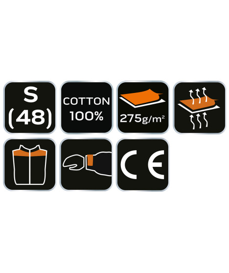 Bluza robocza, HD+, rozmiar S