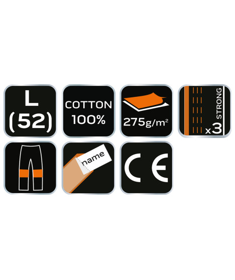 Spodnie robocze HD+, rozmiar L