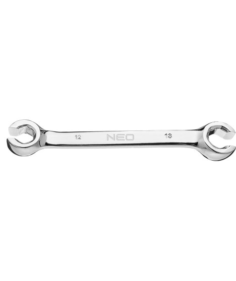 Klucz oczkowy półotwarty 12 x 13 mm