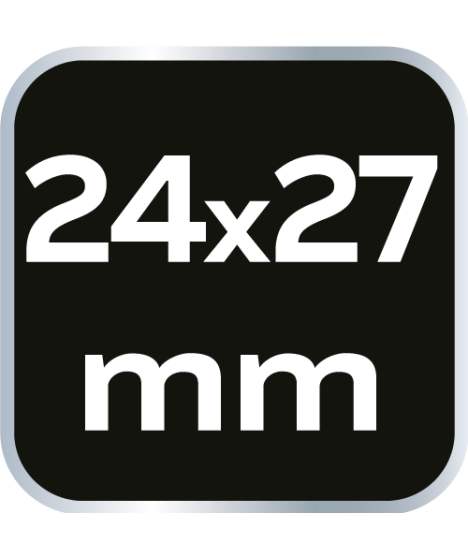 Klucz płaski dwustronny 24 x 27 mm