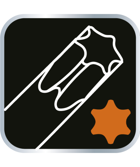 Klucze Torx, z magnesem, zestaw 9 szt.