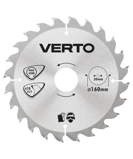 Tarcza do pilarki, widiowa, 160 x 30 mm, 18 zębów