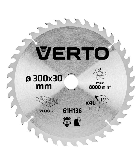 Tarcza do pilarki, widiowa, 300 x 30 mm, 40 zębów