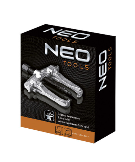 Ściągacz do łożysk dwuramienny, 85 x 100 mm