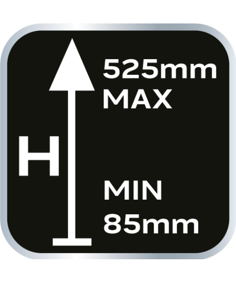Podnośnik hydrauliczny niskoprofilowy 3T, 85 mm