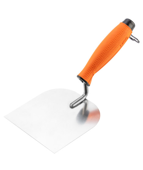 Kielnia sztukatorska podkówka, 120 mm, uchwyt dwumateriałowy