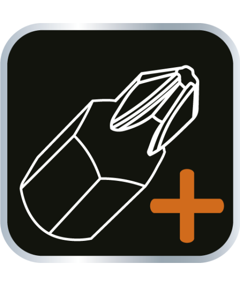 Wkrętak akumulatorowy micro-USB 3,6V, Li-Ion, plastikowe pudełko+akcesoria