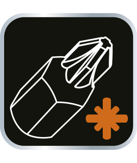 Wkrętak akumulatorowy micro-USB 3,6V, Li-Ion, plastikowe pudełko+akcesoria