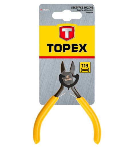 Szczypce precyzyjne boczne 113 mm