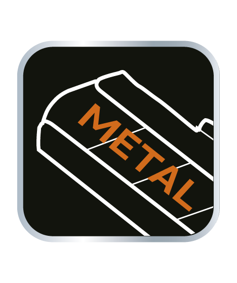 Nóż z ostrzem łamanym 18 mm, gumowane wykończenie