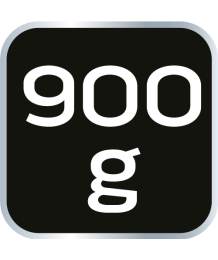 Młotek gumowy 72 mm/900 g, trzonek drewniany