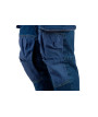 Spodnie robocze DENIM, wzmocnienia na kolanach, rozmiar XXL