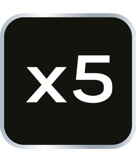 Taśmy uszczelniające do rur 10 m x 12 mm x 0.075 mm, 5 szt.