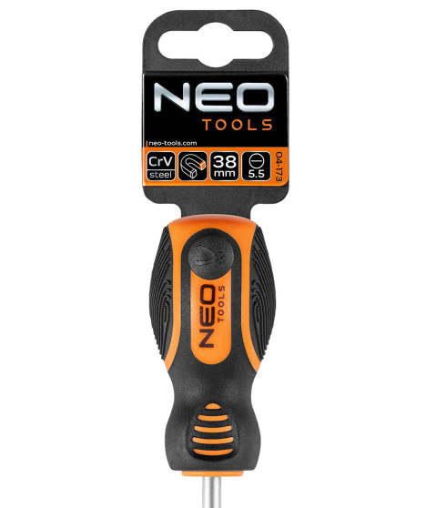 Wkrętak płaski 5.5 x 38 mm