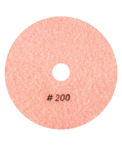 Rzep polerski do gresu 125  mm, K200