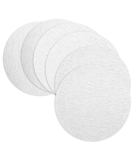 Krążek ścierny 125 mm, K60x2, K120x2, K240x2 (do farb), zestaw 6 szt.