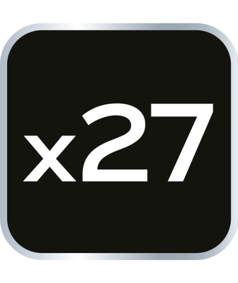 Wkrętaki i końcówki wkrętakowe, zestaw 27 szt.