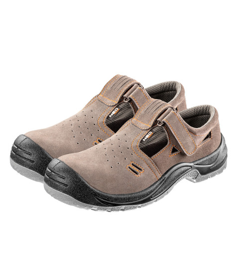 Sandały robocze zamszowe, S1 SRC, rozmiar 37