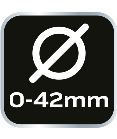Obcinak do rur z tworzyw 0-42mm