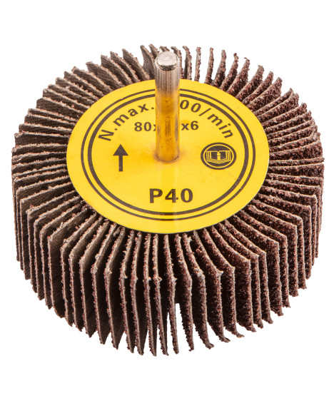 Ściernica listkowa trzpieniowa, 80 x 30 mm, K40