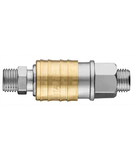 Szybkozłączka do kompresora z końcówką, gwint zewnętrzny 1/4"