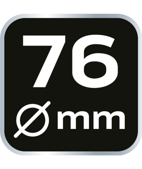 Nasadka do filtra oleju 76 mm, 12 kątna