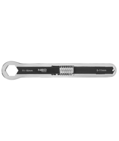 Klucz oczkowy nastawny, dwustronny 5 - 16 mm