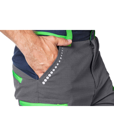 Spodnie robocze PREMIUM, 100% bawełna, ripstop, rozmiar L