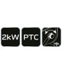 Nagrzewnica elektryczna ceramiczna PTC 2kW