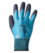 Rękawice robocze, poliester pokryty lateksem (2 warstwy), 3141X, rozmiar 8