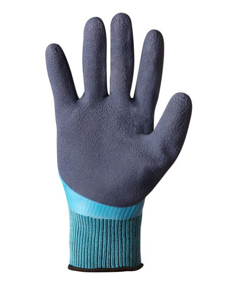 Rękawice robocze, poliester pokryty lateksem (2 warstwy), 3141X, rozmiar 8