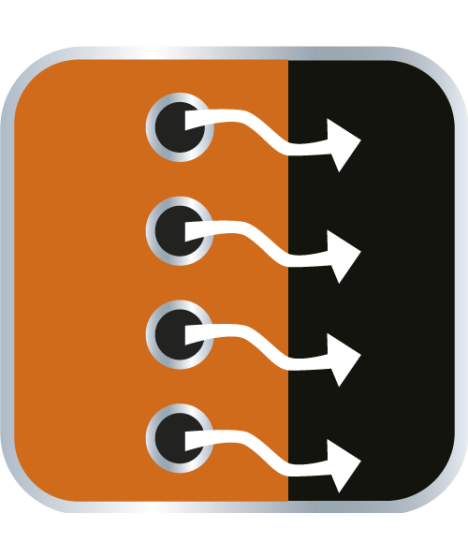 Wiatrówka REFLECTIVE, odblaskowy materiał, rozmiar L