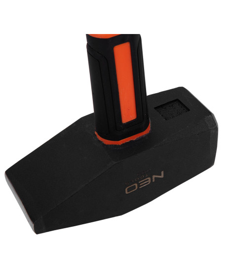 Młotek ślusarski 6 kg, trzonek z włókna szklanego